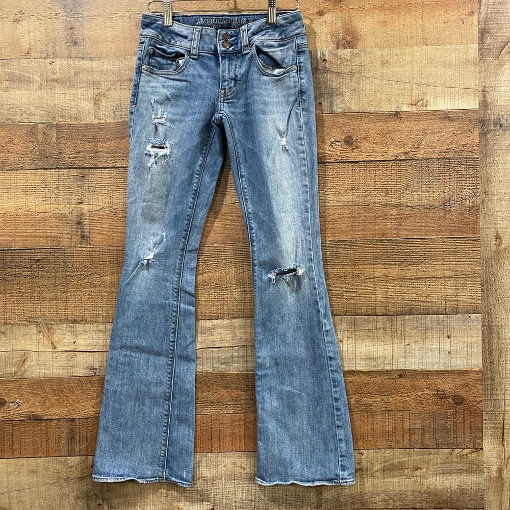 American Eagle Artist Stretch Bootcut Jeans Size 00 Regular